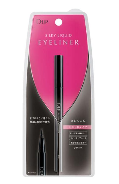 D-UP Silky Liquid Eyeliner Waterproof (Black)