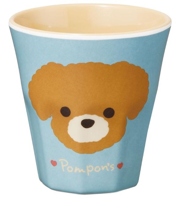 Melamine Tumbler 270ml Pompon's Dog