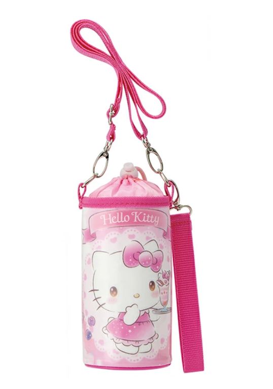 Skater Enamel PET Bottle Case Hello Kitty