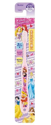 Elementary school students use toothbrushes Disney Princess