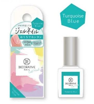 Decorative Color Gel Nail (Turquoise Blue)