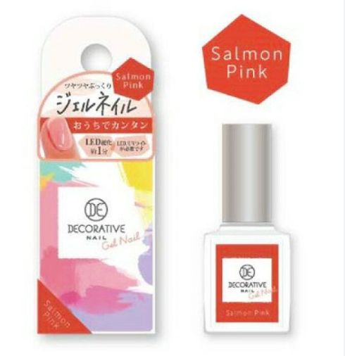 Decorative Color Gel Nail (Salmon Pink)