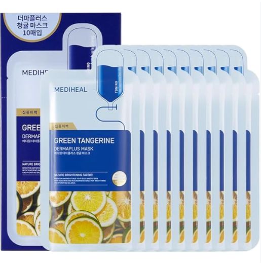 Mediheal Green Tangerine Dermaplus Mask