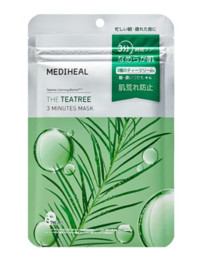 MEDIHEAL 3 Minutes Mask Calmide with Tea Tree 7pcs