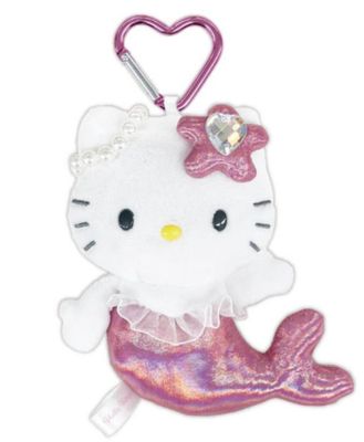 Hello Kitty Fantasy Key Holder Mermaid Dark Pink