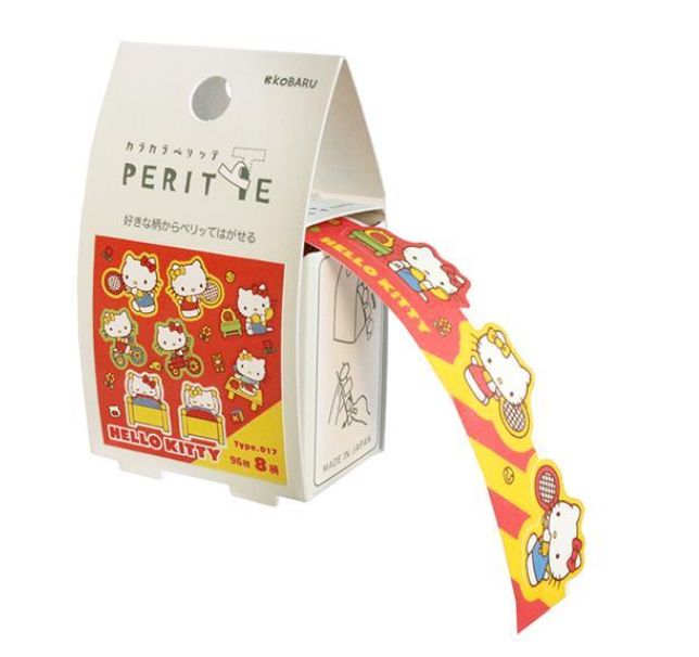 Sanrio Peritte Roll Sticker Hello Kitty