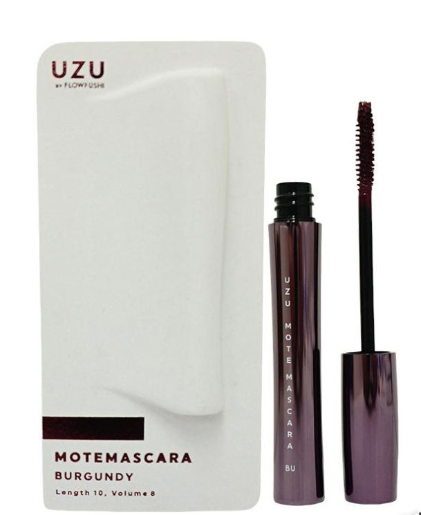UZU By FLOWFUSHI Mote Waterproof Mascara-BURGUNDY