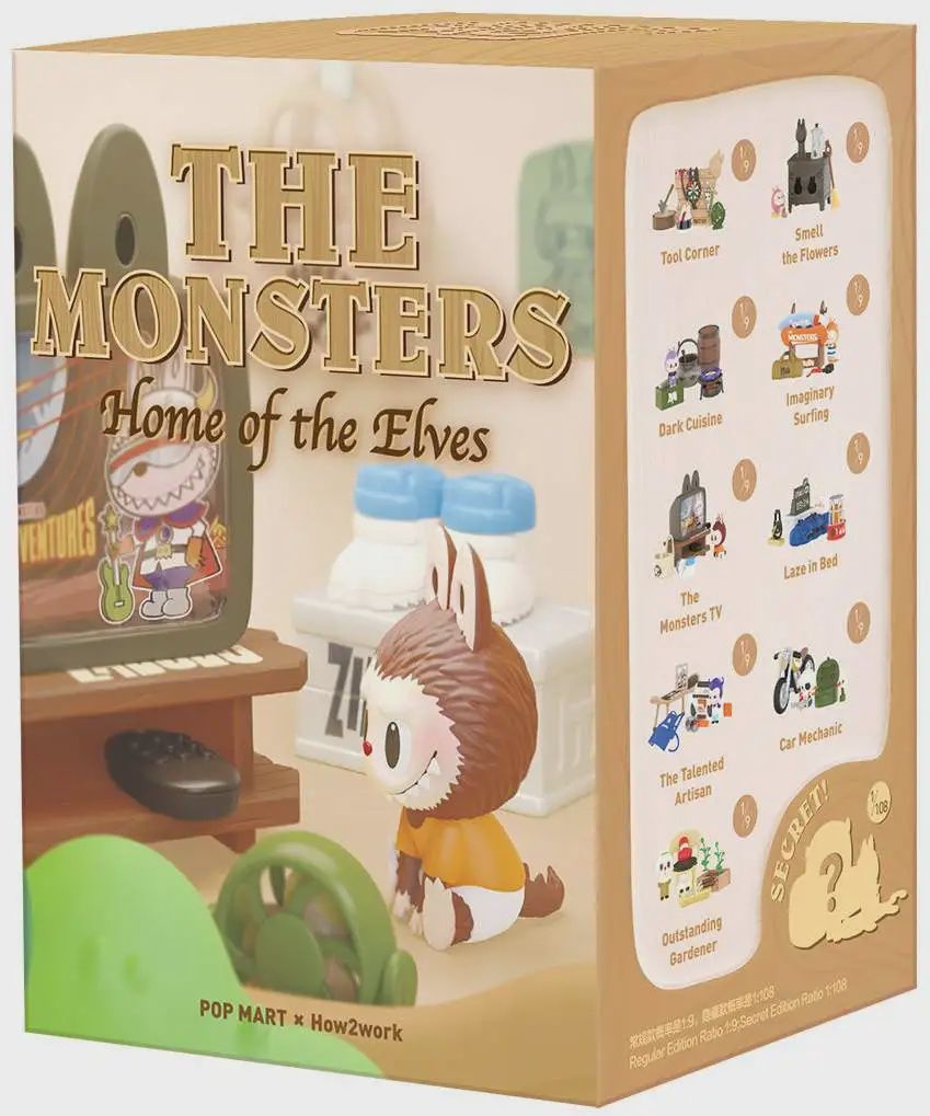 POP MART Blind Box - The Monsters Home of the Elves Series