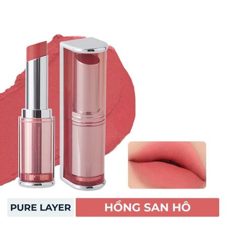 3CE BLUR MATTE LIPSTICK #PURE LAYER