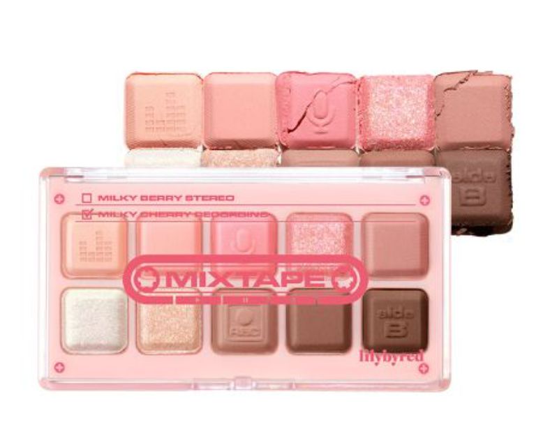 lilybyred Mood Keyboard 10 #Milky Cherry Recording