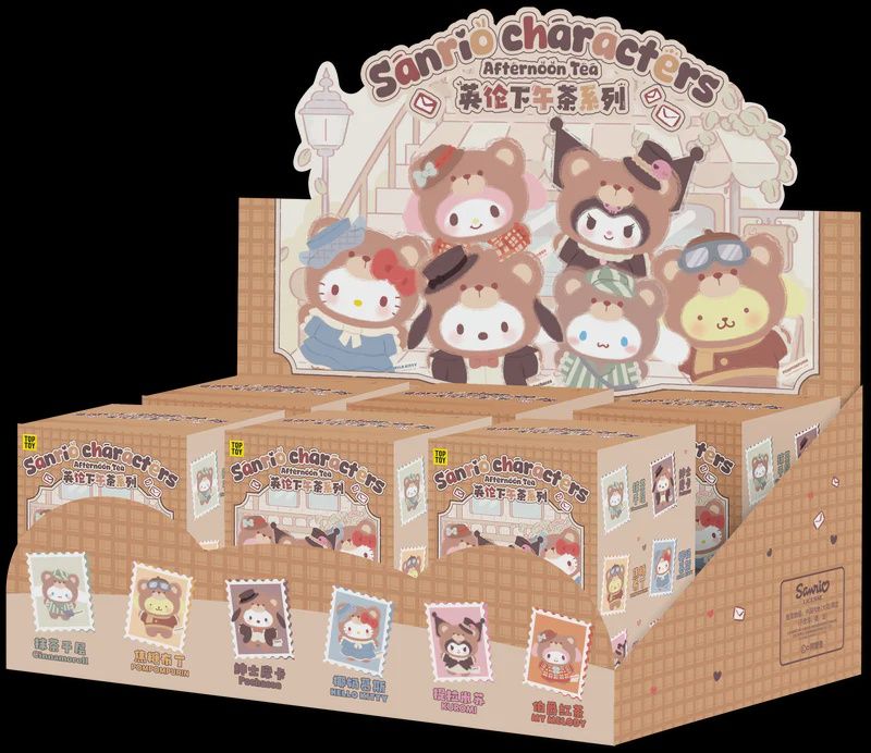 TOP TOY Sanrio Family British Afternoon Tea Blind Box