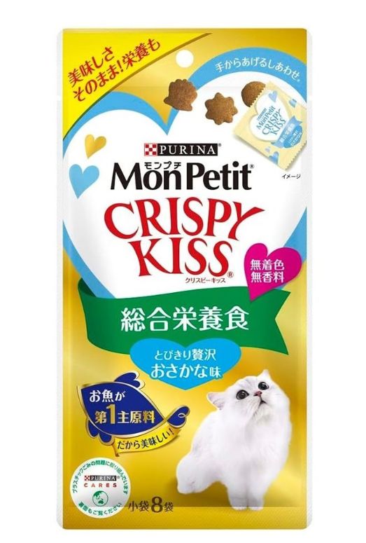 MonPetit Crispy Kiss Cat Food*Mix Fish