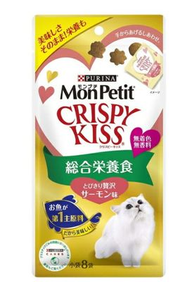 MonPetit Crispy Kiss Cat Food*Salmon Mix