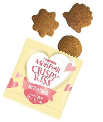 MonPetit Crispy Kiss Cat Food*Salmon Mix