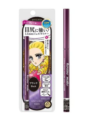 Kissme Heroine Make Long Stay Sharp Gel Liner N 01 Black