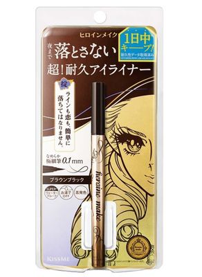 KissMe Heroine Make Prime Liquid Eyeliner Rich Keep #02 Brown Black