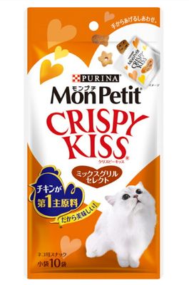 MonPetit Crispy Kiss Cat Food*BBQ