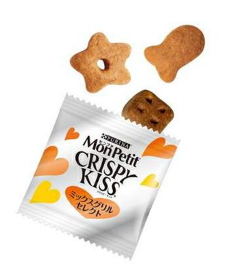 MonPetit Crispy Kiss Cat Food*BBQ