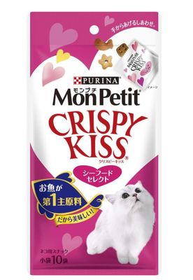 MonPetit Crispy Kiss Cat Food*Seafood