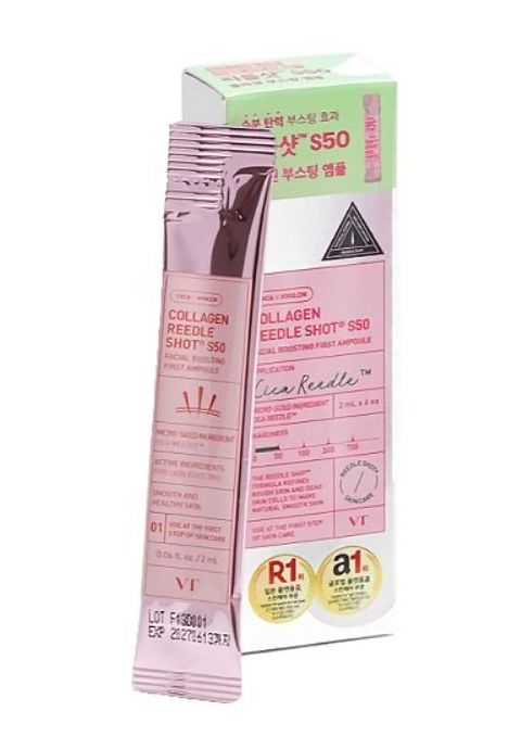 VT Collagen Reedle Shot S50 Facial Boosting First Ampoule
