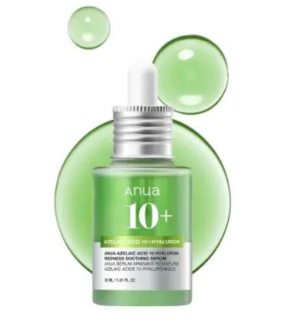 Anua Azelaic Acid 10 Hyaluron Redness Soothing Serum