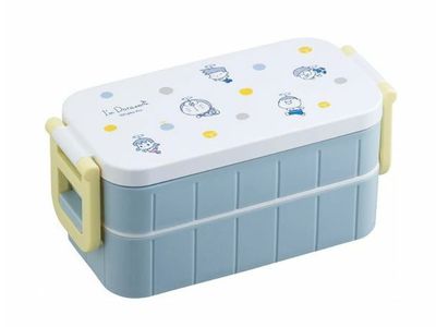 SKATER Double-layer Lunch Box Doraemon (Chopsticks included)