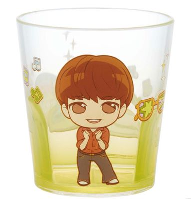 SKATERBTS cartoon acrylic water cup j-hope