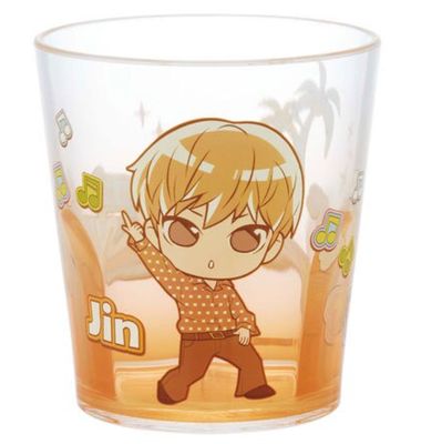 SKATERBTS cartoon acrylic water cup Jin