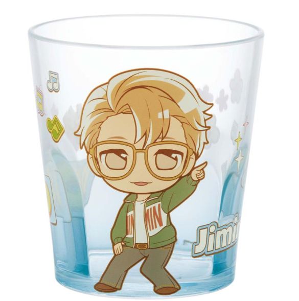 SKATERBTS cartoon acrylic water cup Jimin