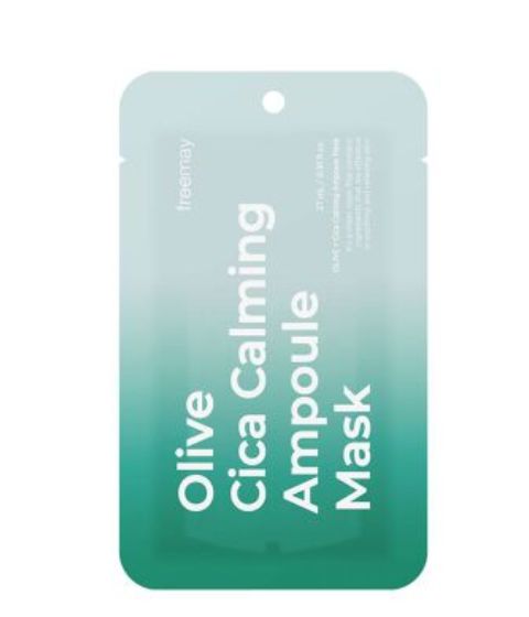 Freemay Olive Cica Calming Ampoule Mask