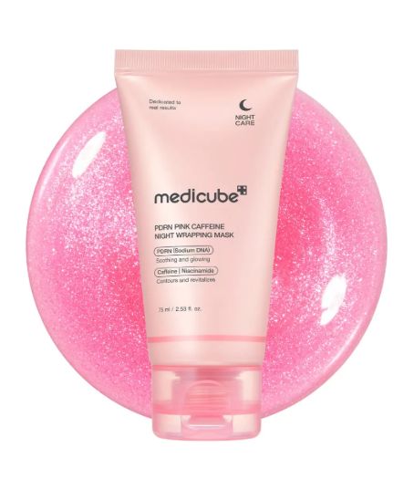 Medicube PDRN Pink Caffeine Night Wrapping Mask