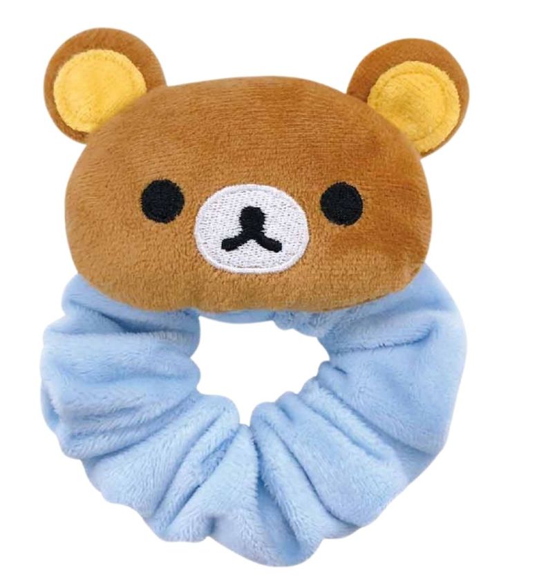 Rikakkuma Mascot Scrunchie Chairoikoguma