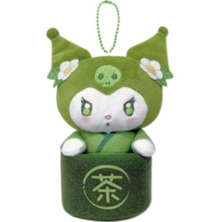 Sanrio Kuromi Matcha Pouch Keychain