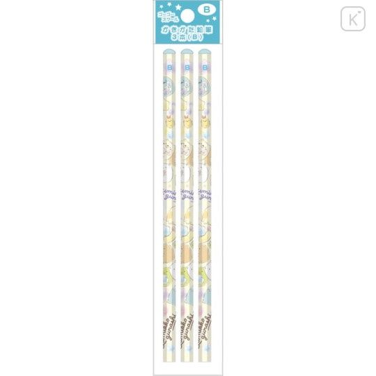 Japan San-X Hexagonal B Pencil 3pcs Set