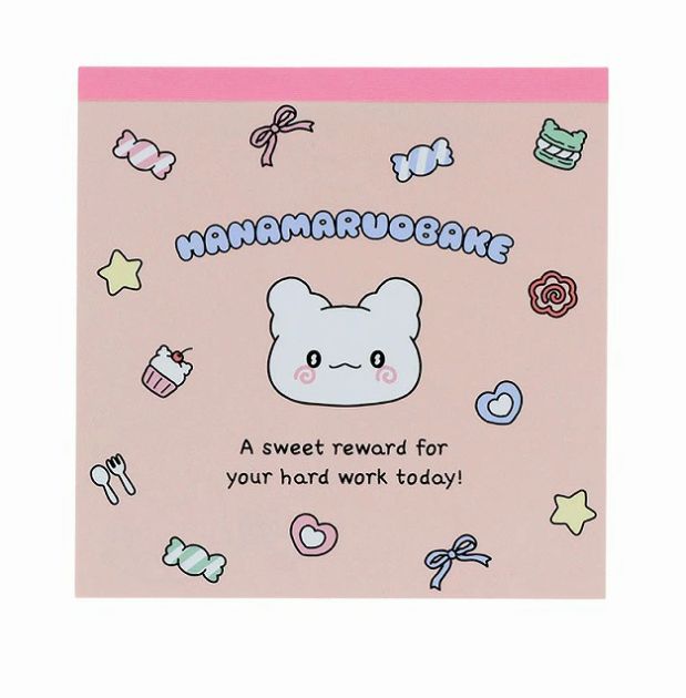 Hanamaruobake notebook Pink