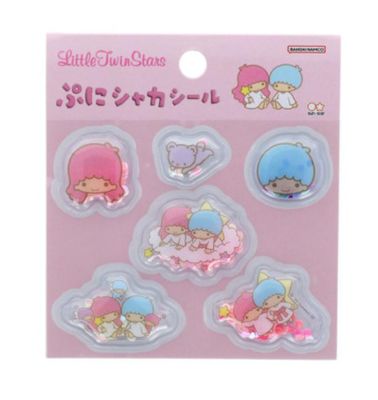 Small Pop Up Stickers Little Twin Stars Pink