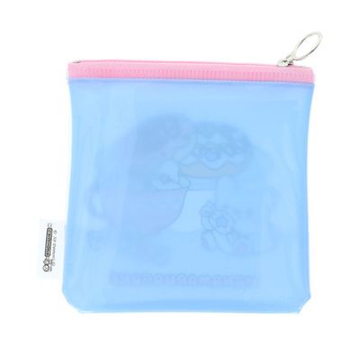 Hanamaruobake Pouch Blue