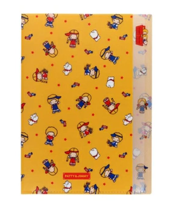 Sanrio A4 Folder Patty&amp;Jimmy