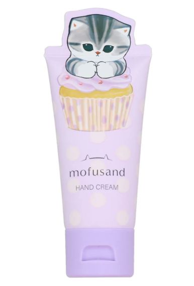Mofusand Hand Cream Pouple