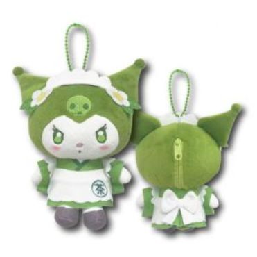 Kuromi Mascot Pouch Matcha