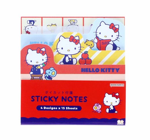 Sanrio Sticky Notes Hello Kitty Red