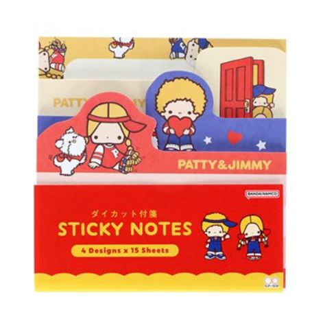 Sanrio Sticky Notes Patty&amp;Jimmy