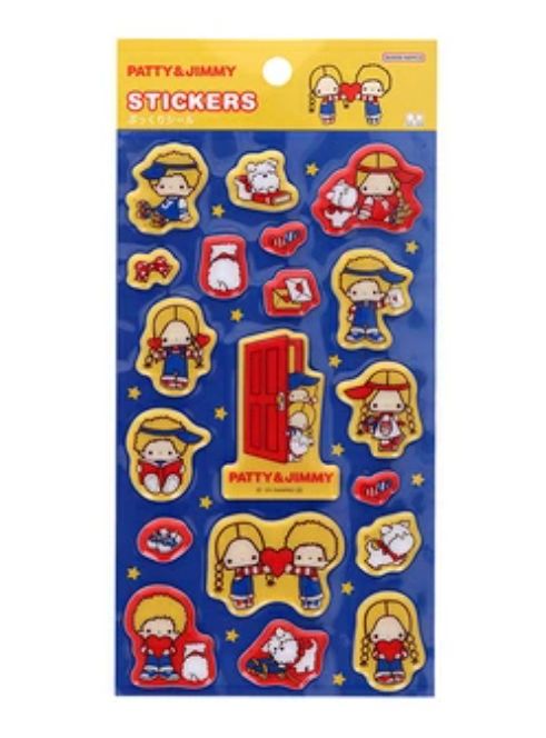 Sanrio Stickers Patty&amp;Jimmy