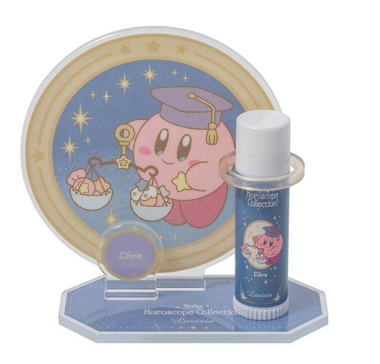 KIRBY Horoscope Lip Balm &amp; Lip Stand Set (Libra)