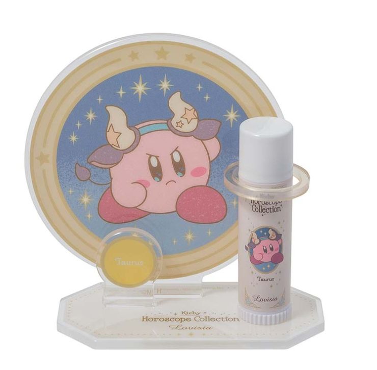 KIRBY Horoscope Lip Balm &amp; Lip Stand Set (Taurus)