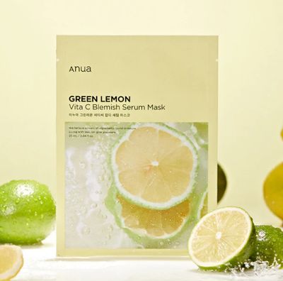 ANUA GREEN LEMON VITA C BLEMISH SERUM MASK 1pc