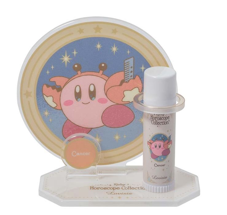 KIRBY Horoscope Lip Balm &amp; Lip Stand Set (Cancer)