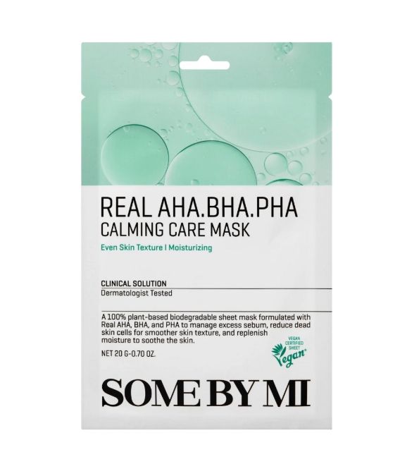 Somebymi Real AHA.BHA.PHA Calming Care Mask 1pcs