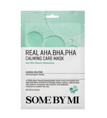 Somebymi Real AHA.BHA.PHA Calming Care Mask 1pcs
