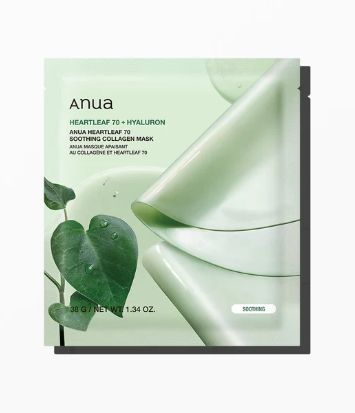 Anua Heartleaf 70 Soothing Collagen Mask 1pcs